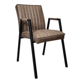 Eetkamerstoel Tivoli met armleuning | Brown - WeAreTables